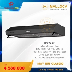  MÁY HÚT MÙI CLASSIC MALLOCA H365-7B