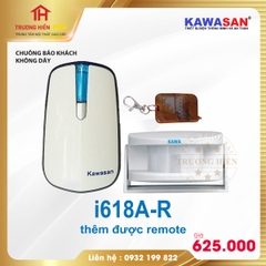 CHUÔNG BÁO KHÁCH KHÔNG DÂY I618A-R KAWASAN