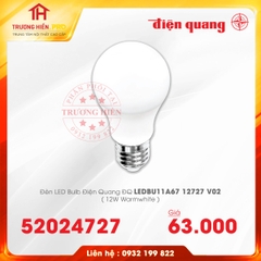 ĐÈN LED BULD ĐIỆN QUANG CÔNG SUẤT NHỎ ĐQ LEDBU11A67 12727 V02 12W