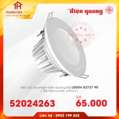 ĐÈN LED DOWNLIGHT ĐIỆN QUANG ĐQ LRD04  05727 90 5W