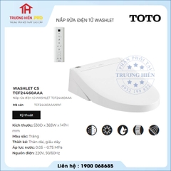 Nắp Bàn Cầu Điện Tử  Washlet TOTO TCF24460AAA