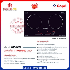 BẾP TỪ CAPRI MODEL CR-626I