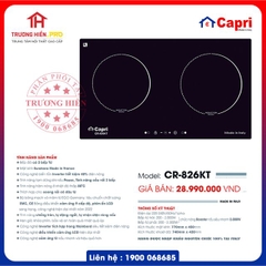 BẾP TỪ CAPRI MODEL CR-826KT