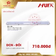 ĐÈN CHỐNG NỔ HUFA DCN- ĐÔI 0.6M