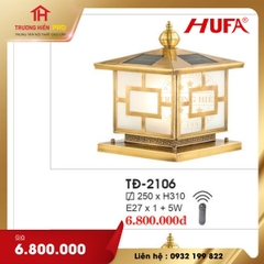 ĐÈN TRỤ CỔNG HUFA TD 2106