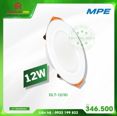 ĐÈN LED DOWNLIGHT 3 MÀU DLT 12W MPE