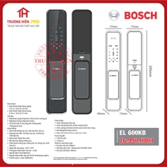 Ổ KHÓA ĐIỆN TỬ BOSCH EL 600KB