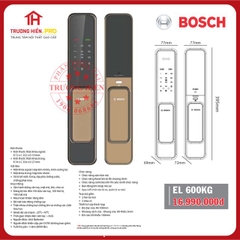 Ổ KHÓA ĐIỆN TỬ BOSCH EL 600KG (APP)