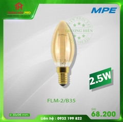 ĐÈN LED FILAMENT 2.5W FLM-2-B35 MPE