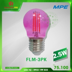 ĐÈN LED FILAMENT MÀU 2.5W FLM-3PK MPE