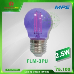 ĐÈN LED FILAMENT MÀU 2.5W FLM-3PU MPE