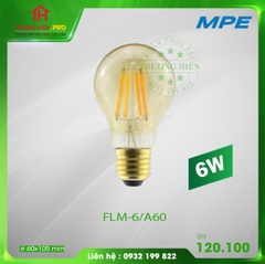 ĐÈN LED FILAMENT 6W FLM-6-A60 MPE