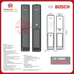 Ổ KHÓA ĐIỆN TỬ BOSCH FU 750BK