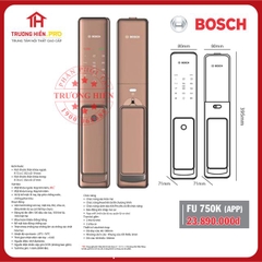 Ổ KHÓA ĐIỆN TỬ BOSCH FU 750K (APP)