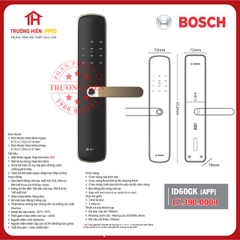 Ổ KHÓA ĐIỆN TỬ BOSCH ID60GK (APP)