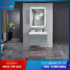 TỦ LAVABO NHÀ TẮM LB-57 60cm*46cm*45cm