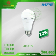 LED BULB EMERGENCY 12W TRẮNG LB-12T/E MPE