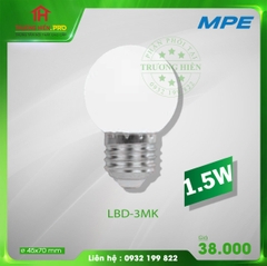 ĐÈN LED BULB 1.5W LBD-3MK MPE