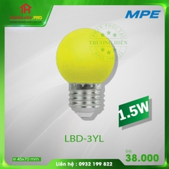 ĐÈN LED BULB 1.5W LBD-3YL MPE