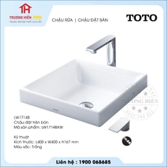 Chậu rửa TOTO LW1714B