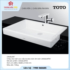 Chậu rửa TOTO LW646JWF