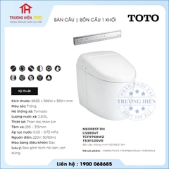 Bàn Cầu TOTO NEOREST RH CS989VT TCF9768WZ T53P100VR