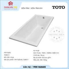 Bồn tắm TOTO PAY1520V