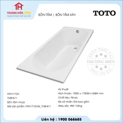 Bồn tắm TOTO PAY1710V