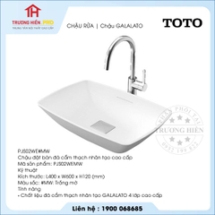 Chậu rửa TOTO PJS02WEMW