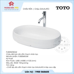 Chậu rửa TOTO PJS05WEGW