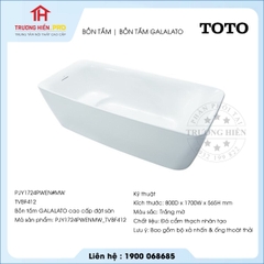 Bồn tắm TOTO PJY1724PWENMW