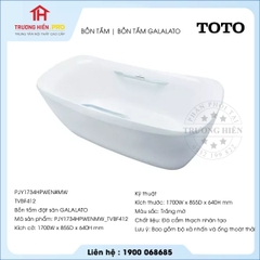 Bồn tắm TOTO PJY1734HPWENMW