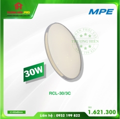 ĐÈN LED ỐP TRẦN ĐA NĂNG 3 CHẾ ĐỘ MÀU RCL-30W 3C MPE