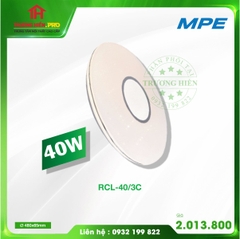 ĐÈN LED ỐP TRẦN ĐA NĂNG 3 CHẾ ĐỘ MÀU RCL-40W 3C MPE