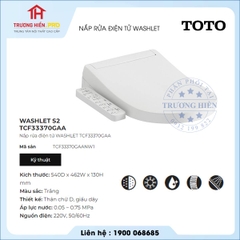 Nắp Bàn Cầu Điện Tử  Washlet TOTO TCF33370GAA