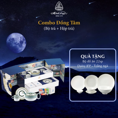 Combo Đồng Tâm (Bộ trà + Hộp trà)