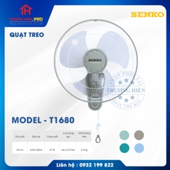 QUẠT TREO SENKO MODEL T1680