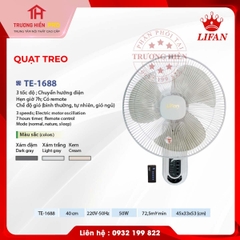 QUẠT TREO TƯỜNG LIFAN TE -1688