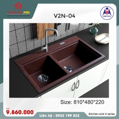 CHẬU RỬA CHÉN VIỆT MỸ V2N-04