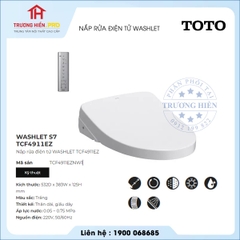 Nắp Bàn Cầu Điện Tử  Washlet TOTO TCF4911EZ