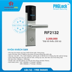 KHOÁ KHÁCH SẠN PHGLOCK RF2132