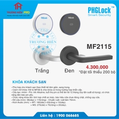 KHOÁ KHÁCH SẠN PHGLOCK MF2115