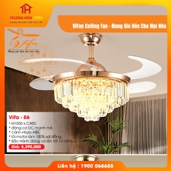 QUẠT TRẦN ĐÈN VIFAN CEILING VIFA 86