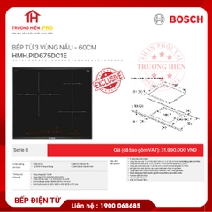 BẾP ĐIỆN TỪ BOSCH PID675DC1E