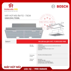 MÁY HÚT MÙI ÂM TỦ BOSCH DHL775BL