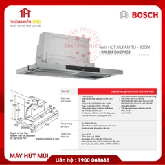 MÁY HÚT MÙI ÂM TỦ BOSCH DFS097K51