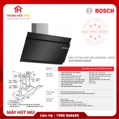 MÁY HÚT MÙI BOSCH DWK97JQ60B