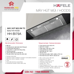 MÁY HÚT MÙI ÂM TỦ HAFELE HH-BI79A