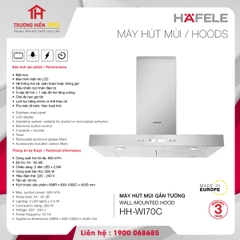 MÁY HÚT MÙI GẮN TƯỜNG HAFELE HH-WI70C