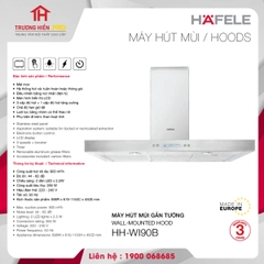 MÁY HÚT MÙI GẮN TƯỜNG HAFELE HH-WI90B